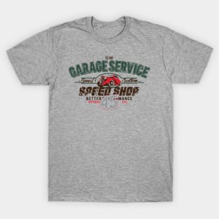 Speed Shop Garage Service T-Shirt